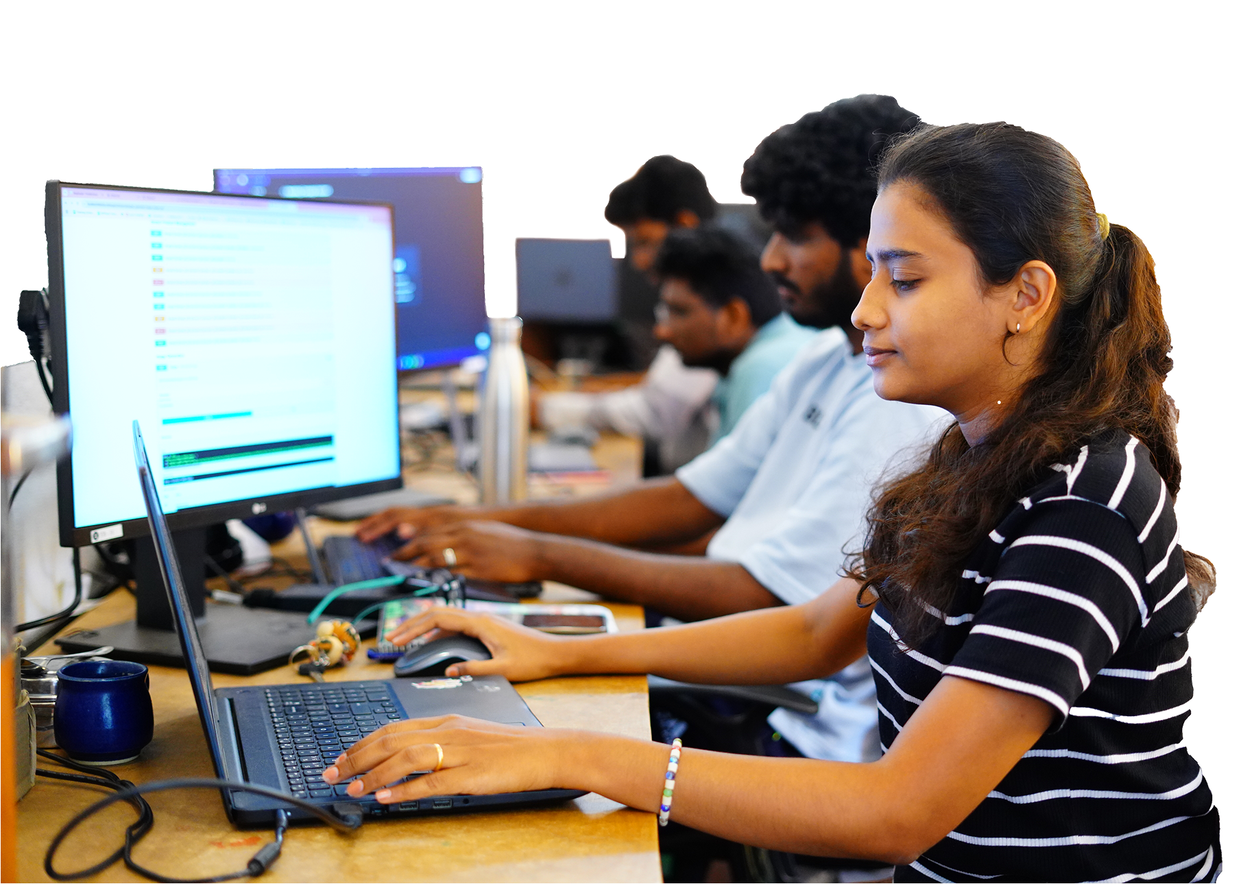 People working at Yuvabe